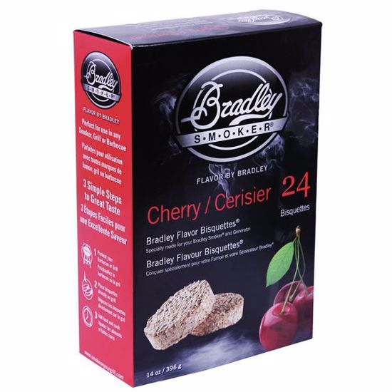 Bradley Technologies Smoker Bisquettes Cherry (24 Pack)