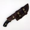 Hammered D-2 Steel Tracker Knife w/sheath